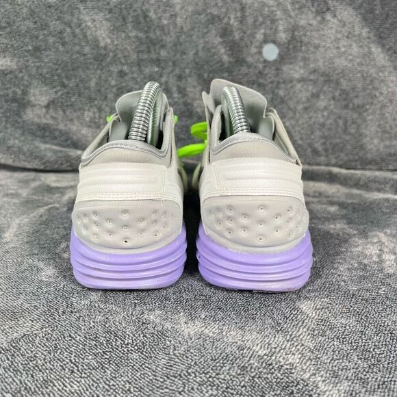 Nike Women's Lunar Hyper Workout XT Silver Purple Sz 8.5 Training - Picture 4 of 8